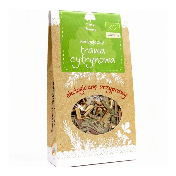 Trawa cytrynowa EKO Dary Natury w opakowaniu 20 g