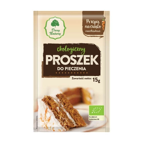 Proszek do pieczenia EKO Dary Natury w opakowaniu 15 g