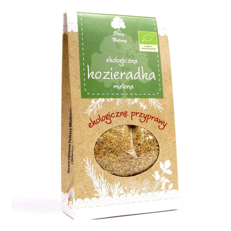 Kozieradka mielona EKO Dary Natury w opakowaniu 60 g