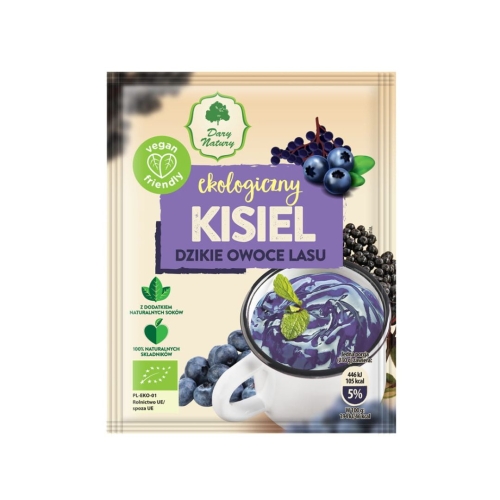 Kisiel dzikie owoce lasu EKO Dary Natury w opakowaniu 30 g