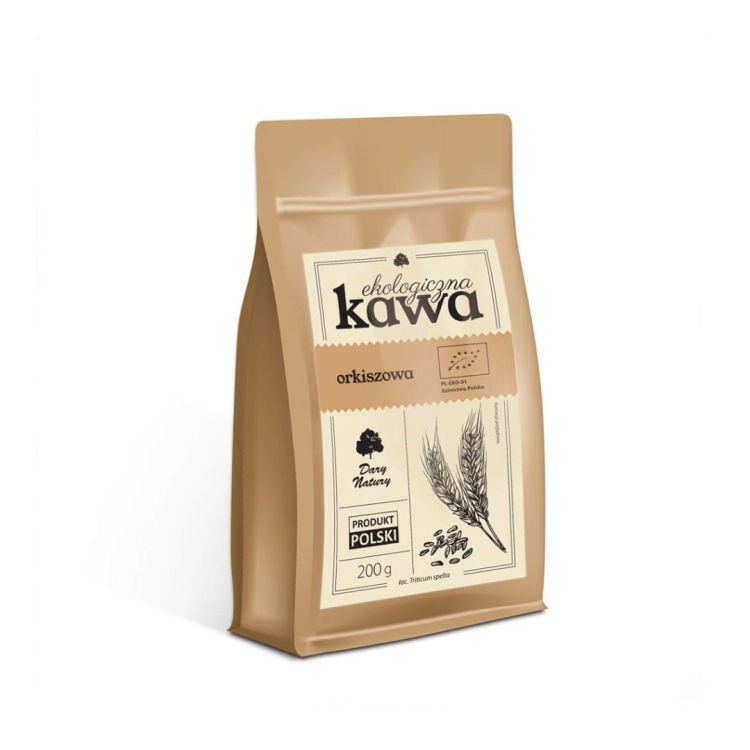 Kawa orkiszowa EKO Dary Natury w opakowaniu 200 g