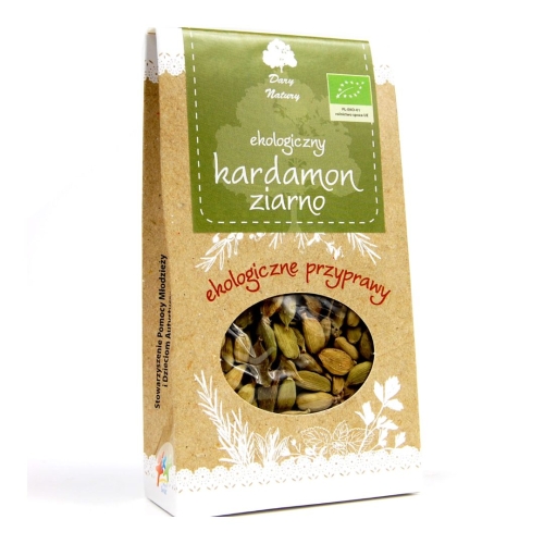 Kardamon ziarno EKO Dary Natury w opakowaniu 40 g