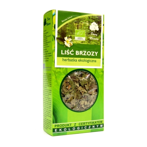 Herbatka liść brzozy EKO Dary Natury w opakowaniu 50 g