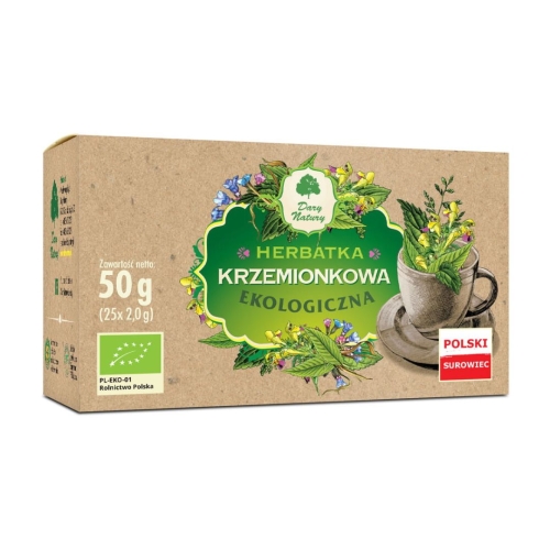 Herbatka krzemionkowa EKO Dary Natury w opakowaniu 50 g