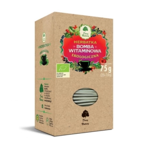 Herbatka Bomba witaminowa EKO Dary Natury w opakowaniu 75 g