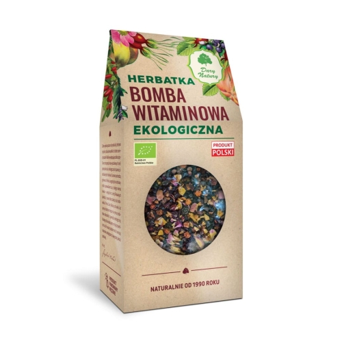 Herbatka Bomba Witaminowa EKO Dary Natury w opakowaniu 200 g