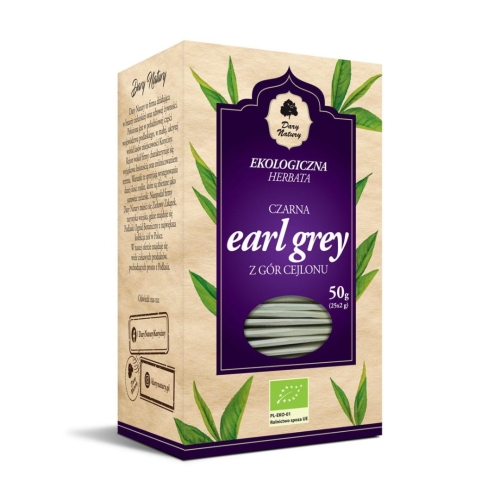 Herbata czarna Earl Grey EKO Dary Natury w opakowaniu 50 g