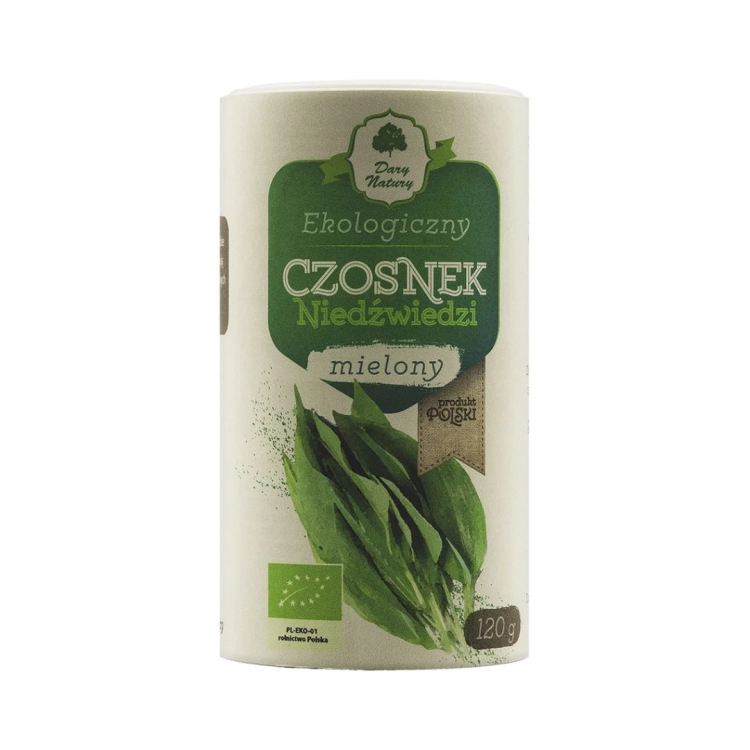 Czosnek niedźwiedzi mielony EKO Dary Natury w opakowaniu 120 g