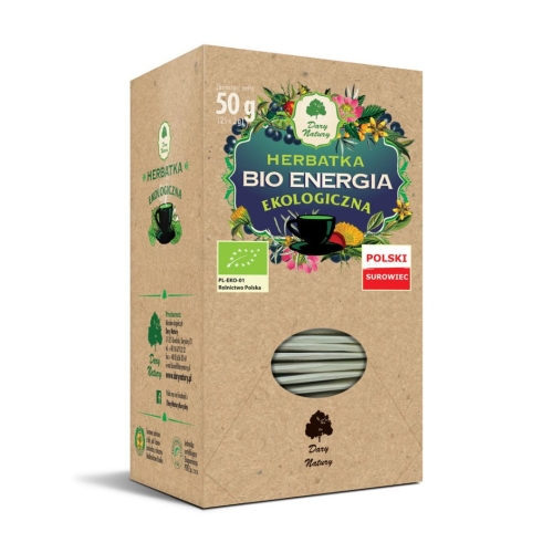Herbatka Bio‑Energia EKO Dary Natury w opakowaniu 50 g