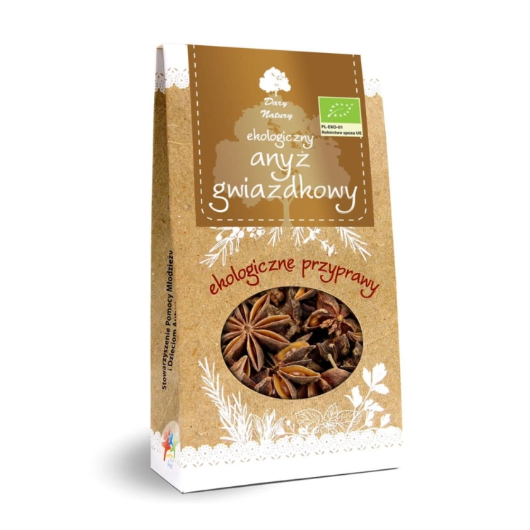 Anyż gwiazdkowy EKO Dary Natury w opakowaniu 30 g