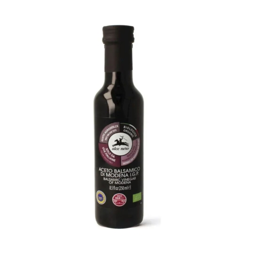 Ocet balsamiczny z Modeny filtrowany BIO Alce Nero w butelce 250 ml