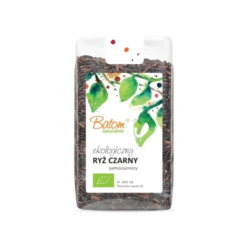 Ryż czarny pełnoziarnisty BIO Batom w opakowaniu 500 g