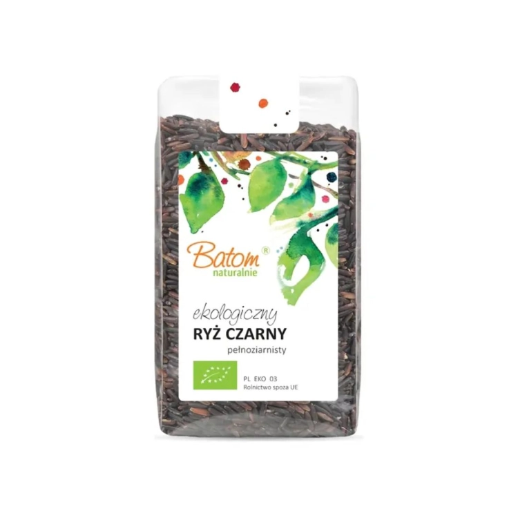 Ryż czarny pełnoziarnisty BIO Batom w opakowaniu 500 g