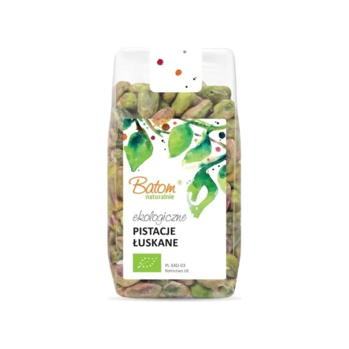 Pistacje łuskane BIO Batom w opakowaniu 125 g
