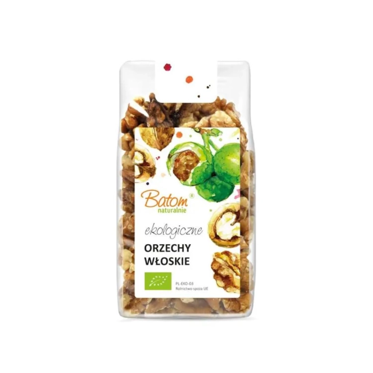 Orzechy włoskie BIO Batom w opakowaniu 125 g