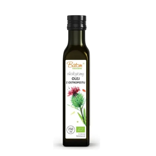 Olej z ostropestu BIO Batom w butelce 250 ml