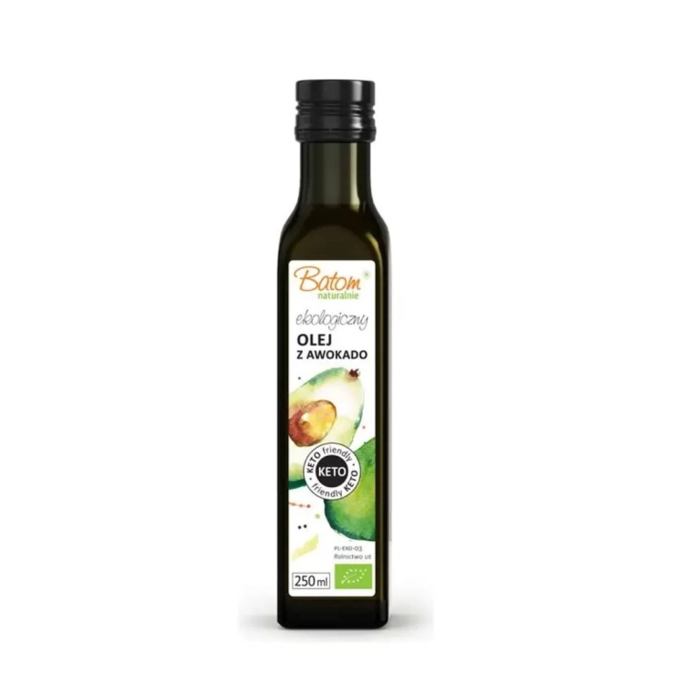 Olej z awokado virgin BIO Batom w butelce 250 ml