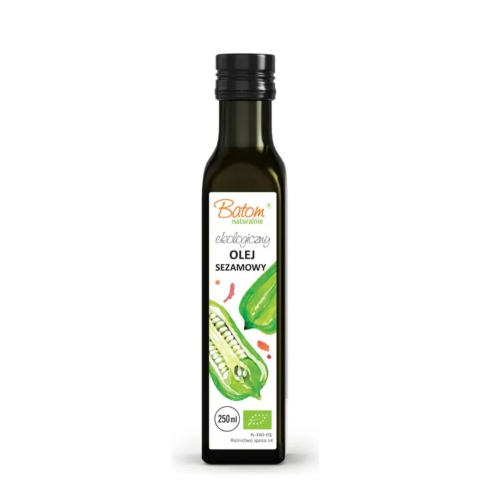 Olej sezamowy BIO Batom w butelce 250 ml