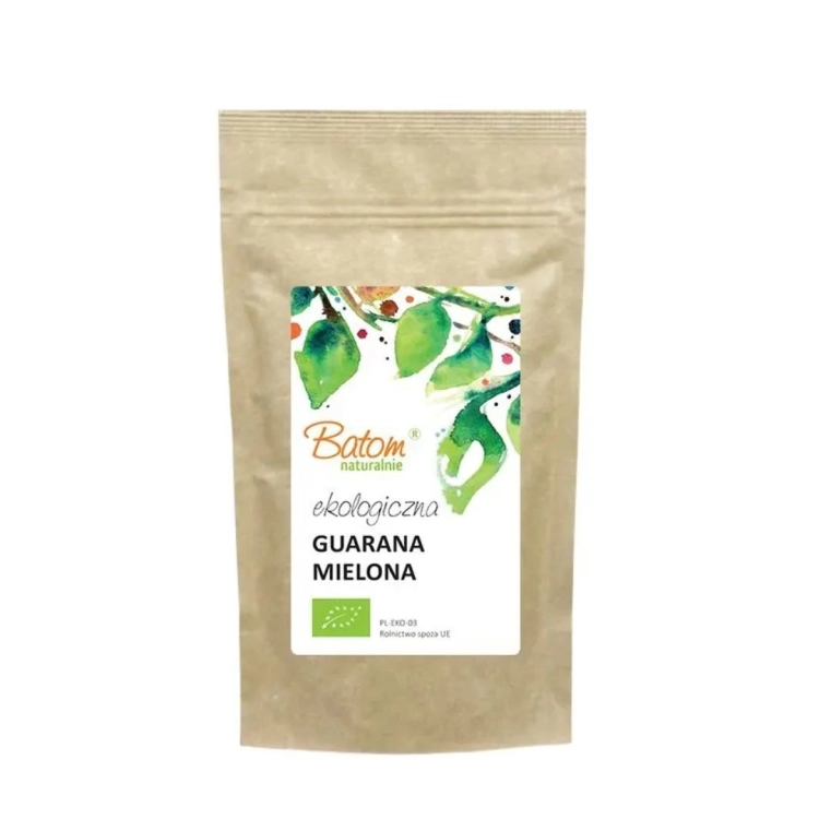 Guarana mielona BIO Batom w opakowaniu 100 g