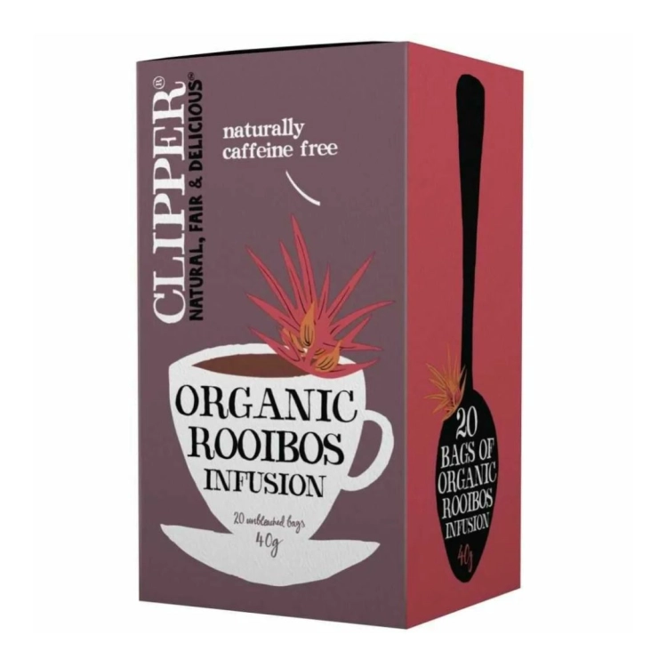 Herbatka rooibos BIO Clipper, 20×2 g