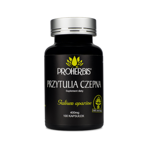Przytulia czepna PROHERBIS, 100 kapsułek
