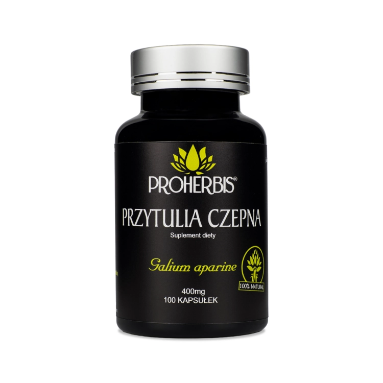 Przytulia czepna PROHERBIS, 100 kapsułek