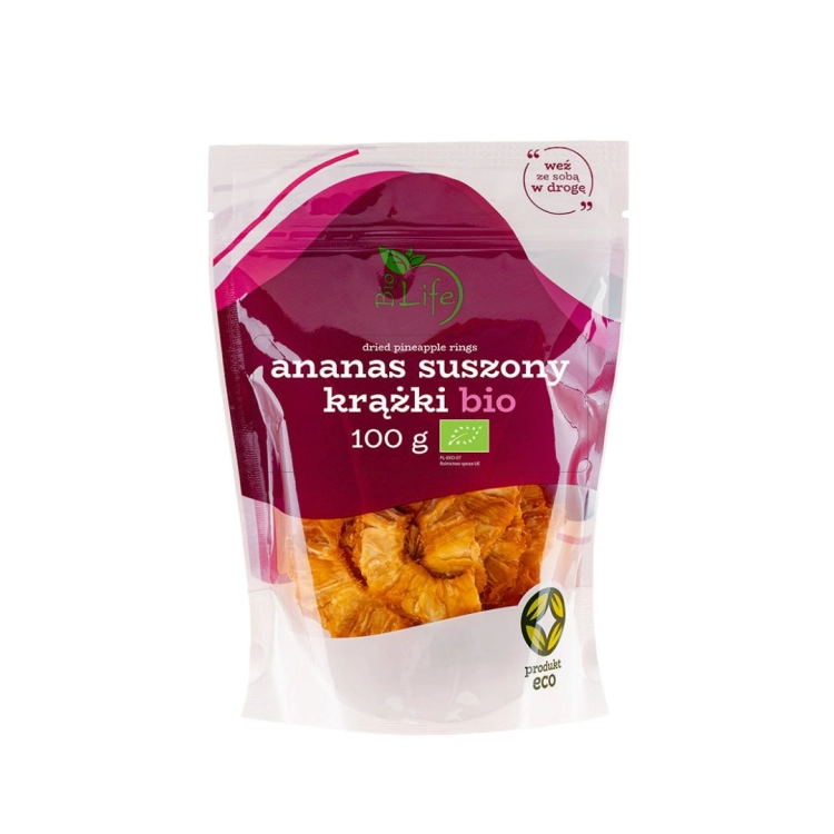 Ananas suszony BIO 100 g Bio Life