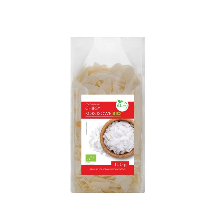 Chipsy kokosowe BIO 150 g Bio Life