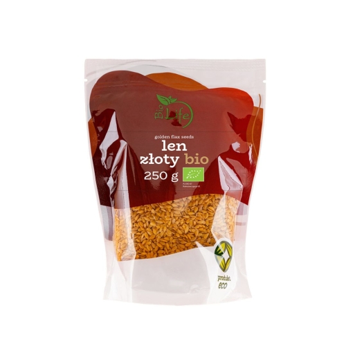 Siemię lniane złote 250 g Bio Life