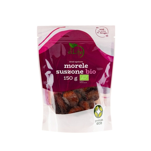 Morele suszone BIO 150 g Bio Life