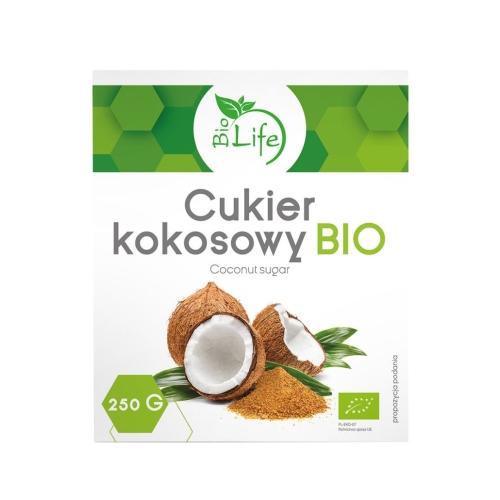 Cukier kokosowy BIO 250 g Bio Life