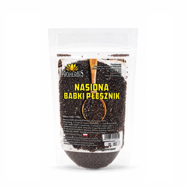 Nasiona babki płesznik PROHERBIS w opakowaniu 100 g