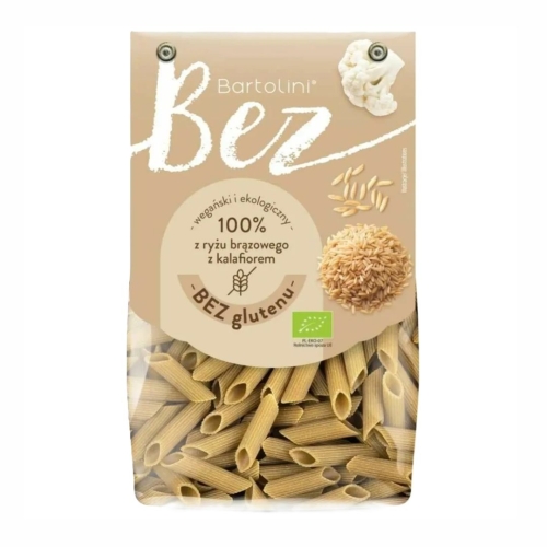 Makaron ryżowy z kalafiorem penne BIO Bartolini 250 g
