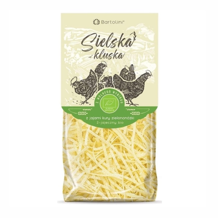 Makaron krajanka z jaj zielononóżki BIO Bartolini 250 g