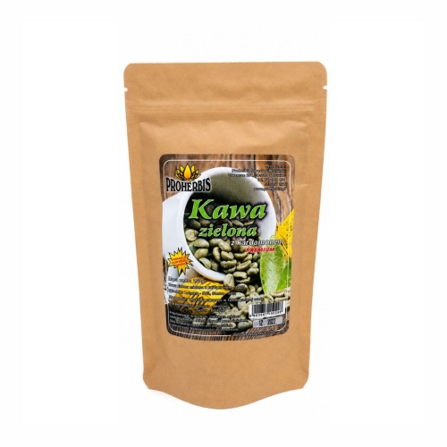 Kawa zielona z kardamonem PROHERBIS w opakowaniu 250 g