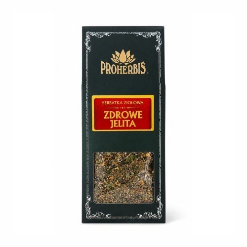 Herbatka Zdrowe jelita PROHERBIS w opakowaniu 100 g