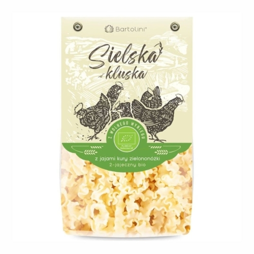 Makaron fala z jaj zielononóżki BIO Bartolini 250 g