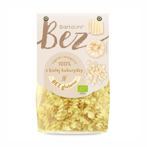 Makaron z białej kukurydzy świderki BIO Bartolini 250 g