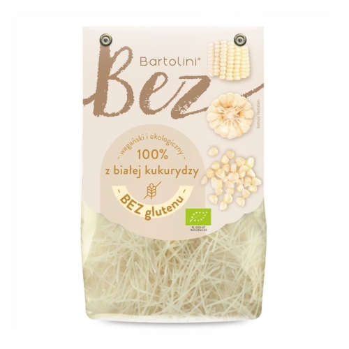 Makaron krajanka z białej kukurydzy BIO Bartolini 250 g