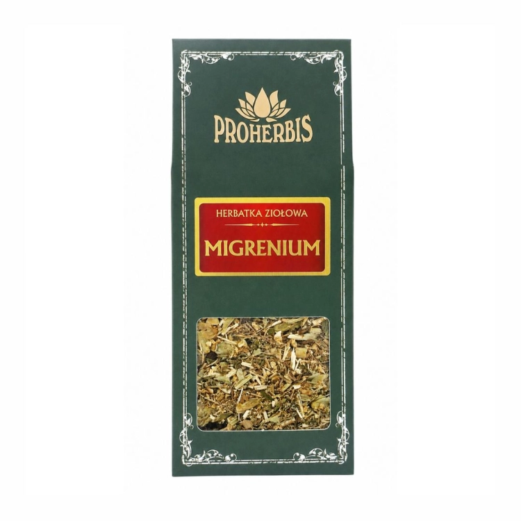 Herbatka Migrenium PROHERBIS w opakowaniu 120 g