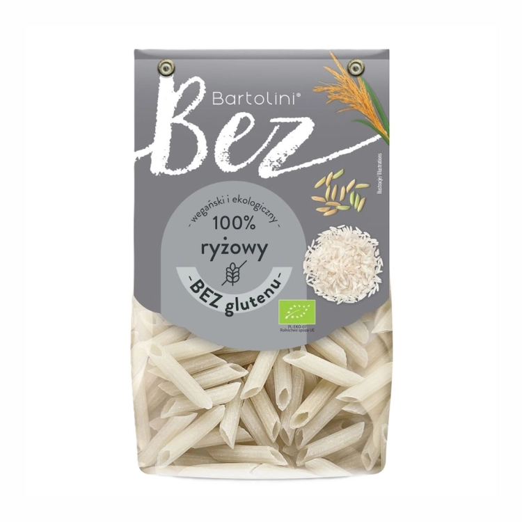 Makaron ryżowy penne BIO Bartolini 250 g