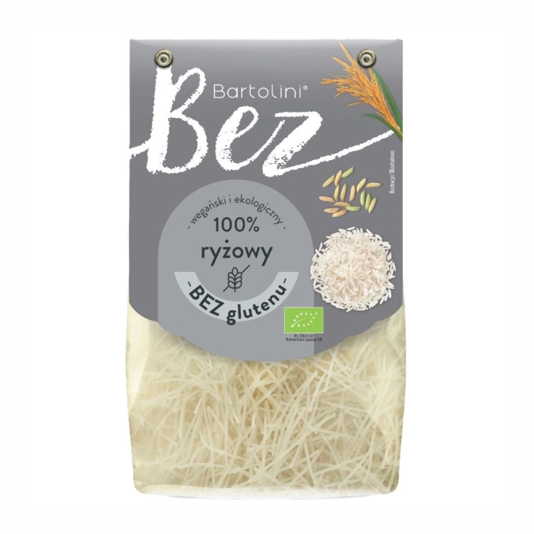 Makaron ryżowy krajanka BIO Bartolini 250 g