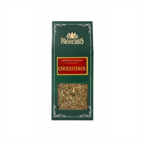 Herbatka Cholesterol PROHERBIS w opakowaniu 100 g