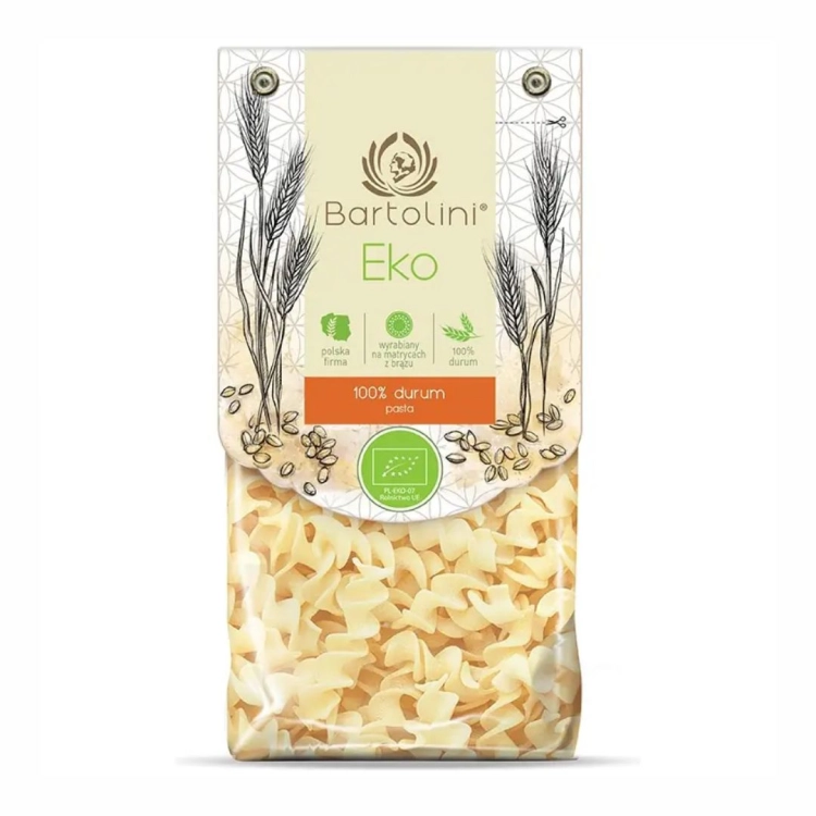Makaron durum świderek BIO Bartolini 250 g