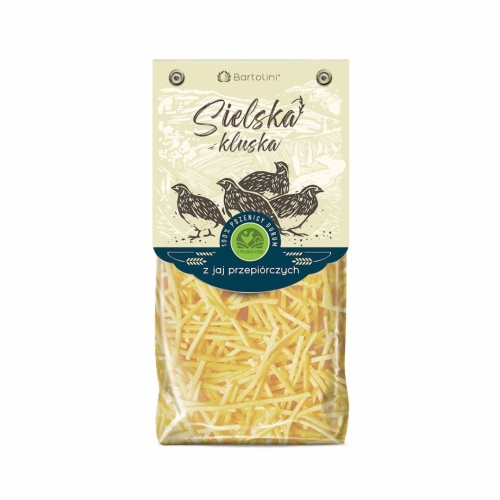 Makaron krajanka z jaj przepiórczych BIO Bartolini 250 g