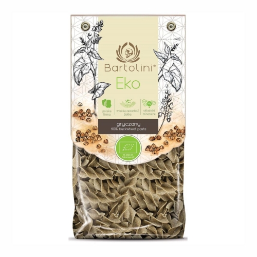 Makaron gryczany duże świderki BIO Bartolini 250 g