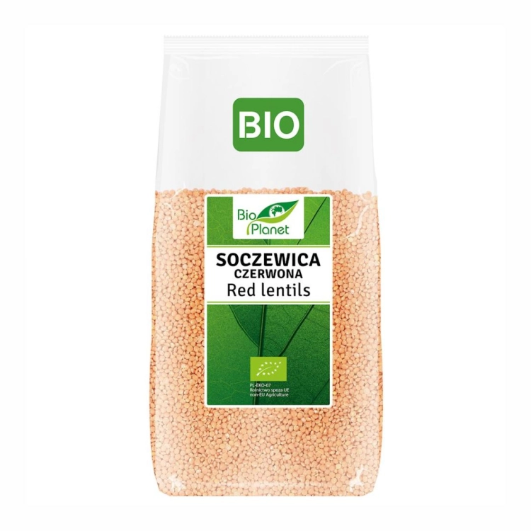 Soczewica czerwona BIO 500 g Bio Planet