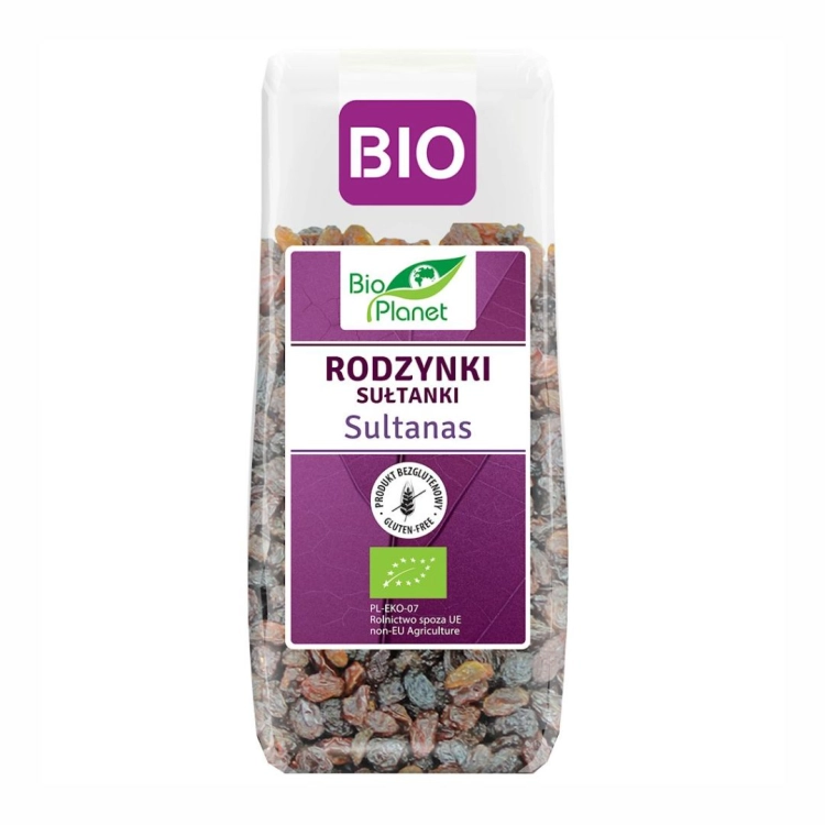 Rodzynki sułtanki BIO 200 g Bio Planet