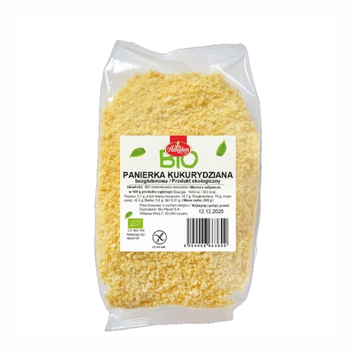 Panierka kukurydziana bezglutenowa BIO Amylon w opakowaniu 200 g
