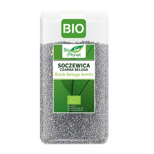 Soczewica czarna Beluga BIO 500 g Bio Planet